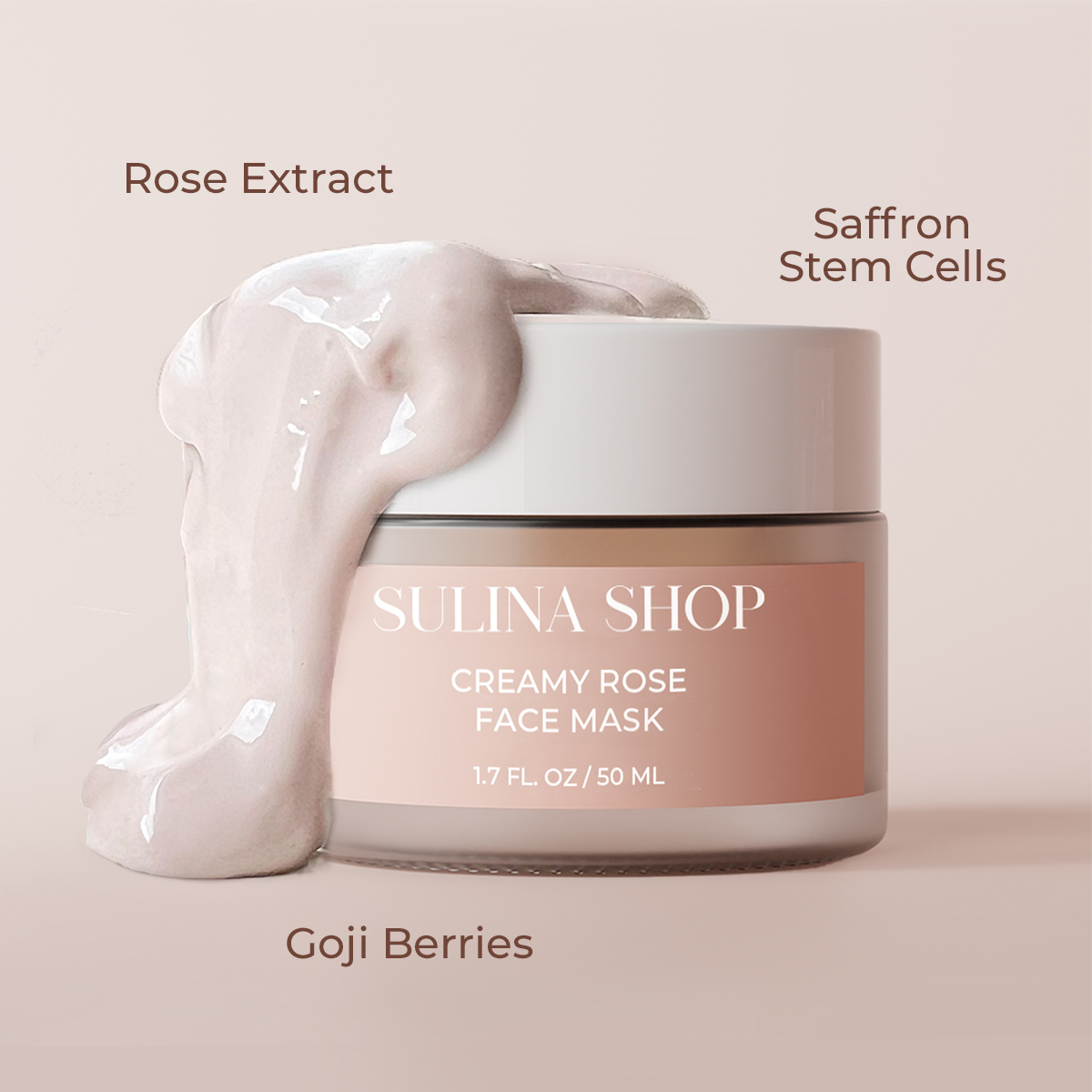 Creamy Rose Face Mask