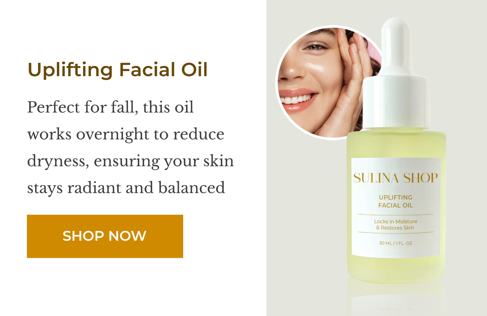 Uplifting Facial Oil