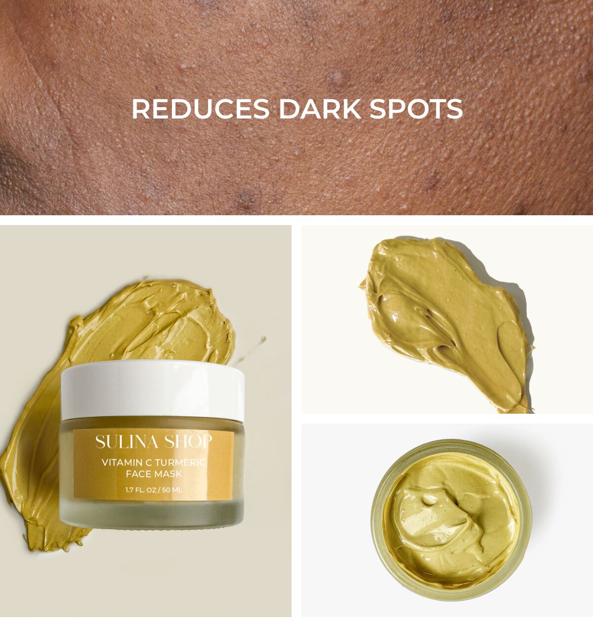 REDUCES DARK SPOTS